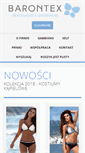 Mobile Screenshot of barontex.pl